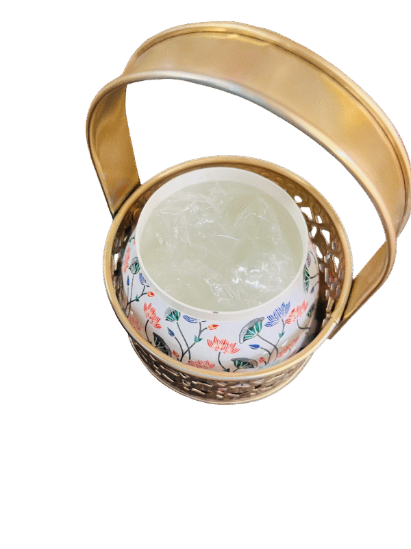 Premium Golden Dry Fruit Serving Bowl Basket – Elegant Decorative Gift Bowl for Home, Festive & Wedding Use - Image 7